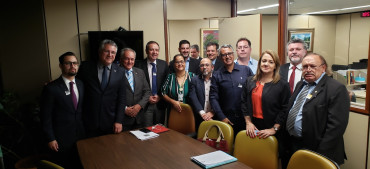 Conselhos profissionais participam de reunião com o relator da PEC 108