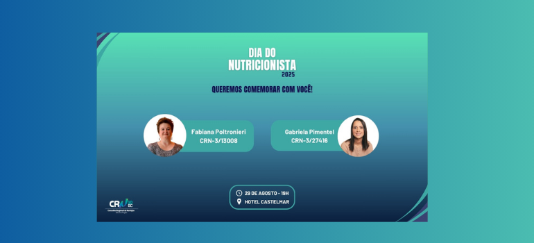 Dia do Nutricionista será comemorado com evento em Florianópolis e iluminação de espaços públicos em diversas regiões do Estado