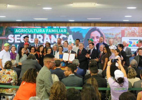 Presidente Lula sanciona Projetos de Lei para fortalecer a agricultura familiar e a segurança alimentar no país