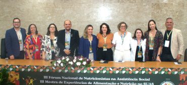 Atuação de nutricionistas na assistência social é tema central em encontro nacional