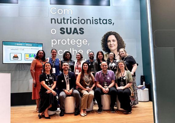 CFN encerra participação no 25º Encontro Nacional do Congemas reforçando a importância da nutrição no SUAS