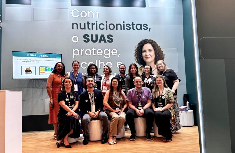 CFN encerra participação no 25º Encontro Nacional do Congemas reforçando a importância da nutrição no SUAS CFN encerra participação no 25º Encontro Nacional do Congemas reforçando a importância da nutrição no SUAS